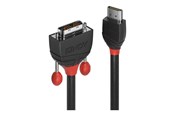 Display Kabel - Lindy Black Line adapter cable - HDMI / DVI - 10 m - 36275