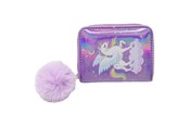Schul-Zubehör - Tinka PURSE PURPLE UNICORN  WALLET - 8-801727