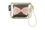 Schul-Zubehör - Tinka PURSE GOLD W/BOW  WALLET - 8-801736A