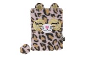 Schul-Zubehör - Tinka DIARY PINK LEOPARD W/LOCK - 8-802180