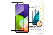 Handys - Schutzfolie - Wozinsky Super Durable Full Glue Tempered Glass Full Screen With Frame Case Friendly Samsung Galaxy A22 4G Black - 9111201939394