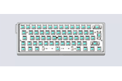 Tastaturen - Wooting 60HE v2 - ISO - Non-Split - Aluminum - Gaming Tastatur (TKL) - 60% - ISO - Silber - WK3C-ISO-TIK-ASV1