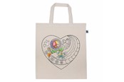 Kunst & Handwerk Ausstattung - Goki Cotton Bag Heart - 58312