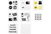 Actionkamera Zubehör - Insta360 Button Sticker Set - CINSEAVR