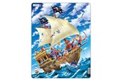 Puzzle - Selecta Play Larsen Jigsaw Puzzle The Pirate Ship 30 pcs. 2D Puzzles - LA-US9
