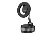 Handys - Anderes Zubehör - Dudao F24X MagSafe Compatible Car Mount with Suction Cup - Black - 6977196682850