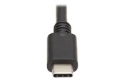 Dockingstationen - Tripp Lite Eaton Series USB-C Dock for Microsoft Surface - 4K HDMI USB 3.2 Gen 2 USB-A Hub GbE 100W PD Charging Black - U442-DOCK14-MS