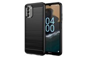 Handys - Cover & Cases - Hurtel Carbon Case Cover for Nokia G400 Flexible Silicone Carbon Cover Black - 9145576268469