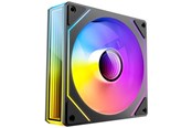 Gehäuselüfter - DUTZO INF 120 PWM ARGB Reverse - Gehäuselüfter - 120mm - Schwarz mit RGB LED - 29 dBA - INF120R-5VRGB-B
