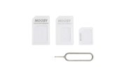 Handys - Anderes Zubehör - Hurtel Noosa SIM Card Adapter Set + Key - White - 758399853898