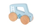 Spielzeugauto - Small Foot - Wooden Push Car Blue - 12710