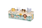 Baby Spielzeug - Small Foot - Wooden Dancing Animals with Sounds Safari FSC - 12757