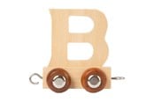 Baby Spielzeug - Small Foot - Wooden Letter Train - B - 12 pieces - 7461-display12
