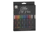 Utensilien zum Schreiben und Zeichnen - Creative Craft Group Gel Pens Glitter 12 pcs. - CR7044/GE
