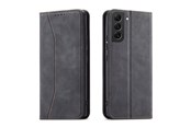 Handys - Cover & Cases - Hurtel Magnet Fancy Case for Samsung Galaxy S23+ Flip Cover Wallet Stand Black - 5907769351761