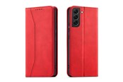 Handys - Cover & Cases - Hurtel Magnet Fancy Case for Samsung Galaxy S23+ Flip Cover Wallet Stand Red - 9145576271490