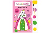Kinderbücher - Coloring Book with Paint Palette and Brush Princesses - 9789403229805