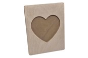Kinderzimmer - Playwood Wooden Photo Frame Heart - SL202HB