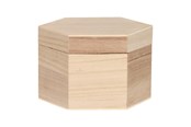 Kreativ-Spiele - Playwood Decorate your own Box Hexagon - SL 071-a