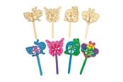 Kreativ-Spiele - Colorations - Make Your Own Garden Windmills 12pcs. - WINDWOOD