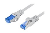 Netzwerk - Kabel - Lanberg patch cable - 1 m - grey RAL 7035 - Blau - 1m - PCF6A-10CC-0100-S