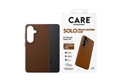 Handys - Cover & Cases - CARE by PanzerGlass Solo Case Brown w. Qi Samsung Galaxy S26 - CR26186
