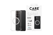 Handys - Cover & Cases - CARE by PanzerGlass Samba Case Transparent w. White Qi Samsung Galaxy S26+ - CR51003