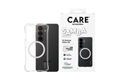 Handys - Cover & Cases - CARE by PanzerGlass Samba Case Transparent w. White Qi Samsung Galaxy S26 - CR68116