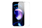 Handys - Schutzfolie - Baseus Full Screen Tempered Glass for iPhone 14 Pro with Speaker Cover 0.3mm + Mounting Frame - SGXT000402