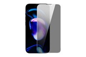 Handys - Schutzfolie - Baseus Privacy Tempered Glass for iPhone 14 Pro Full Screen 0.4mm Privacy Filter Anti Spy + Mounting Kit - SGKN050802