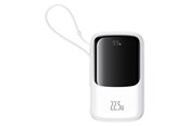 Powerbank (Akku) - Baseus Qpow Pro+ Power Bank 22.5W 10000mAh USB-C - White Powerbank (Akku) - Weiß - 10000 mAh - P10067101213-00