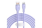 USB Kabel - Baseus Pudding 100W USB-A - USB-C Cable 2m - Purple - P10355703511-B4