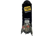 Audio Kabel - Yellow Cable K04-1 - 2 x RCA - 2 x RCA Kabel 1m. - ECO K04-1