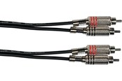 Audio Kabel - Yellow Cable K04-3 - 2 x RCA - 2 x RCA Kabel 3m. - ECO K04-3