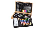 Kreativ-Spiele - Creative Craft Group Luxury Wooden Drawing Case - 92-piece - AR0926/25