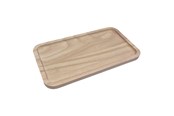 Holzspielzeug - Playwood Wooden Tray Plateau Rectangle 26cm - SL089D