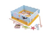 Spielzeug - Bigjigs Wooden Magnetic Fishing Game - BJ787