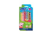 Utensilien zum Schreiben und Zeichnen - Staedtler Peppa Pig 3‑in‑1 coloured pencil 6 pcs 100% PEFC - 140 C6 L1