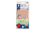 Utensilien zum Schreiben und Zeichnen - Staedtler Col. pencil natural 12pc FSC 100% - 143N C12