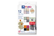 Hobby-Zubehör - Fimo Set Mod. clay  ef.boho CP Promo - 8013C12-5P