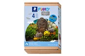 Hobby-Zubehör - Fimo Set Mod. clay FIMOair Halloween grave - 81 SET S06
