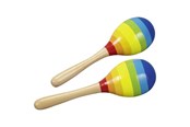 Holzspielzeug - Goki Wooden Samba Balls 2 pcs. - 61922