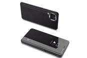 Handys - Cover & Cases - Hurtel Clear View Case Cover for Samsung Galaxy A22 4G Black - 5907769330698