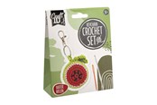 Kreativ-Spiele - Creative Craft Group Crochet Kit Keyring Watermelon - incl. Needle and Thread - CR1716/GE