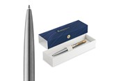 Utensilien zum Schreiben und Zeichnen - Waterman Impression Stainless Steel G.T. Ballpen M Blue ink - 2225495