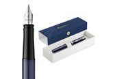Utensilien zum Schreiben und Zeichnen - Waterman Impression Blue Lacquer P.T. Fountain pen F Blue ink - 2225502
