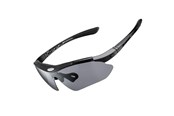 Sport & Fitness - Rockbros 10003 Polarized Cycling Glasses - Black - Rockbros-10003