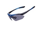 Sport & Fitness - Rockbros 10007 Polarized Cycling Glasses - Black and Blue - Rockbros-10007