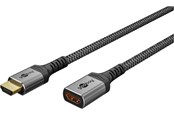 Display Kabel - Pro HDMI Extension Cable - 2m - Grau - 4040849791062