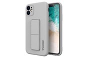 Handys - Cover & Cases - Wozinsky Kickstand Case Silicone Case with Stand Case for Xiaomi Redmi 10X 4G / Xiaomi Redmi Note 9 Grey - 9111201941991